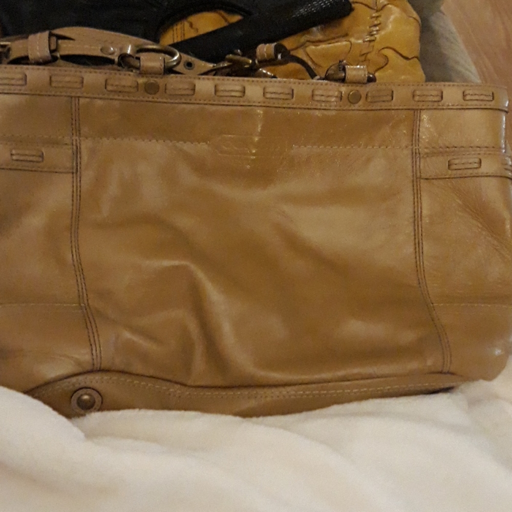 Coach Tan Small/Medium tote